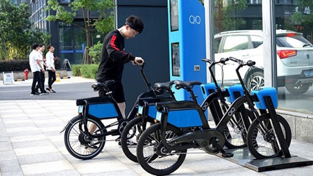 今年第三季度河內試點開展與公交系統連接的電動車